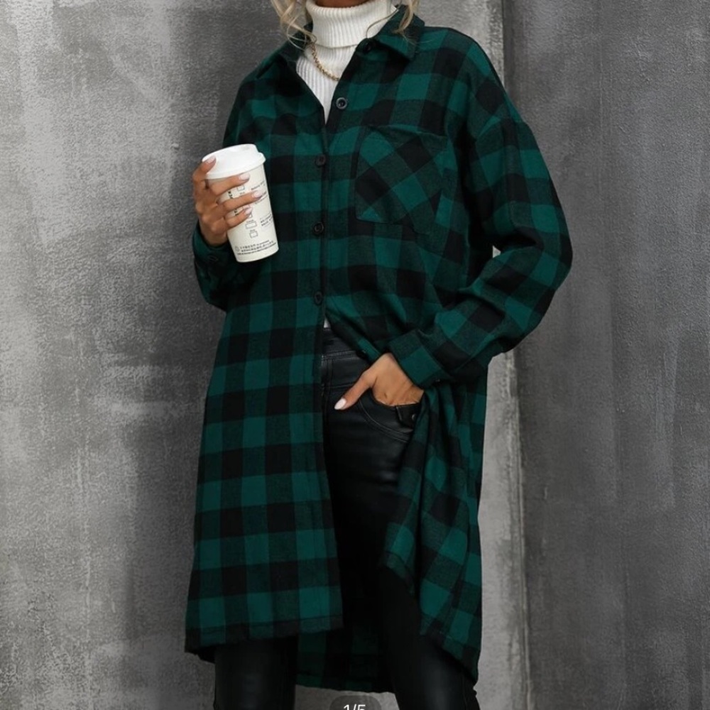 Gingham Coat